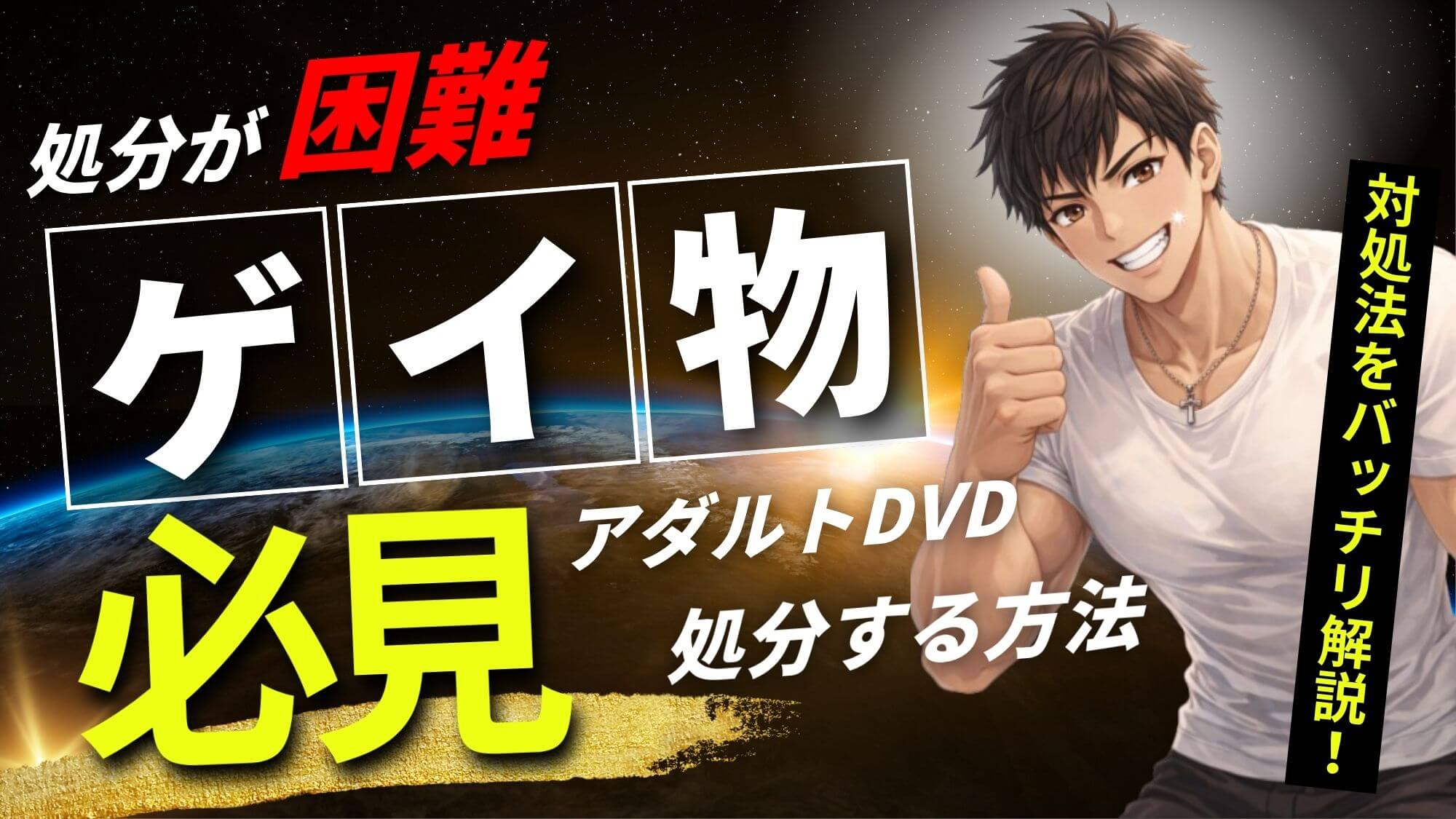 ゲイ物アダルトDVDを安全・賢く処分する方法｜現代版ガイド